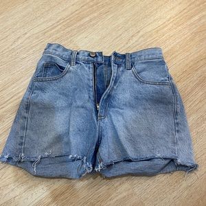 Brandy melville john galt denim shorts